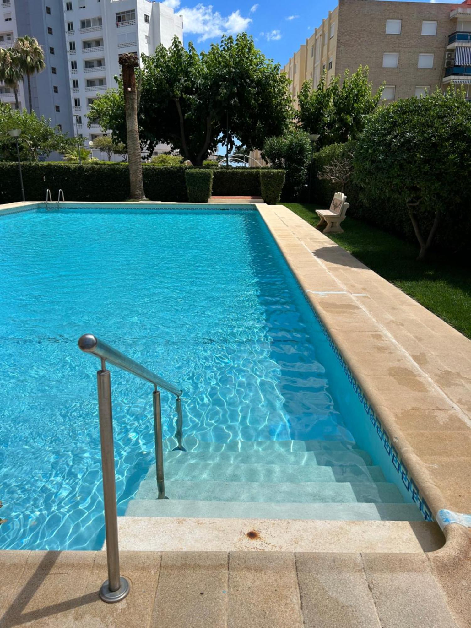 Apartamento Gandia Playa 150M Playa Con Parking Privado Y Piscina Playa de Gandia Exteriér fotografie